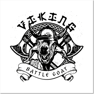 Viking Battle Goat Posters and Art